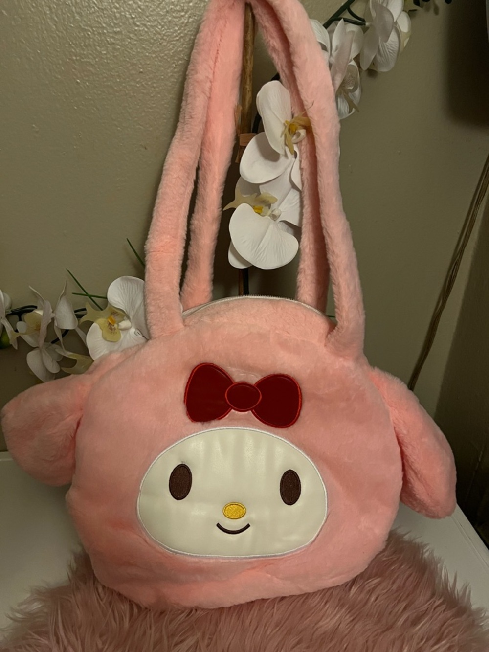 My Melody plush shoulder bag Tote Bag